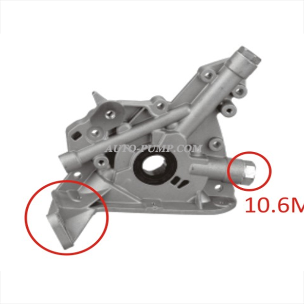 93313798,FIAT CHEVROLET/4 CYL OIL PUMP