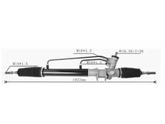 0K72A32110
  0K79A32110
  0K79A32110A
  0K2C4-32-110
   Power Steering Rack for K