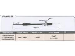 4354798
  4405280
  4332926
  4363704
   Power Steering Rack for Fiat