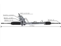 5U1422055A
   Power Steering Rack for VW