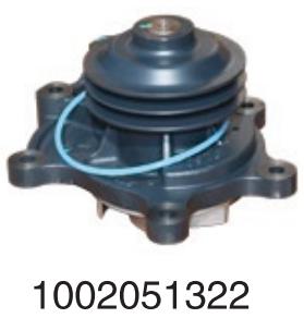 1002051322 Weichai Wp13/P 10 h diesel  for Engine Truck water Pump