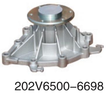 202V6500-6698 Sinotruk MAN for Engine Truck water Pump