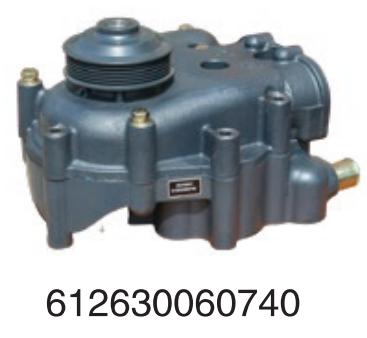 612630060740 Weichai Engines HOWO diesel  Marine engine water pump assembly for E
