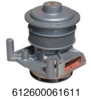 612600061611 Weichai diesel engine FAW SHACMAN Delong for Engine Truck water Pump