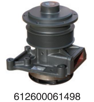 612600061498 Weichai diesel engine FAW SHACMAN Delong for Engine Truck water Pump