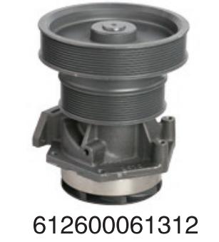 612600061312 Weichai diesel engine FAW SHACMAN Delong for Engine Truck water Pump