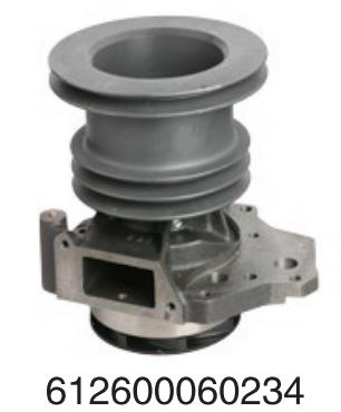 612600062034 Weichai diesel engine FAW SHACMAN Delong for Engine Truck water Pump