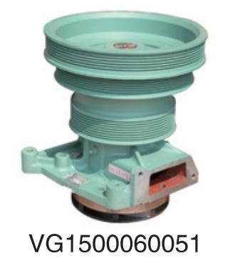 VG1500060051 Weichai diesel engine FAW SHACMAN Delong for Engine Truck water Pump