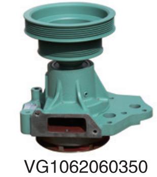 VG1062060350 Weichai diesel engine FAW SHACMAN Delong for Engine Truck water Pump