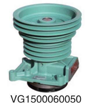 VG1500060050 Weichai diesel engine FAW SHACMAN Delong for Engine Truck water Pump