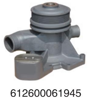 612600061945 Weichai diesel engine FAW SHACMAN Delong for Engine Truck water Pump