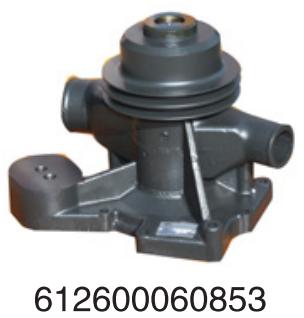 612600060853 Weichai diesel engine FAW SHACMAN Delong for Engine Truck water Pump