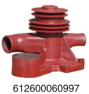 612600060997 Weichai diesel engine FAW SHACMAN Delong for Engine Truck water Pump